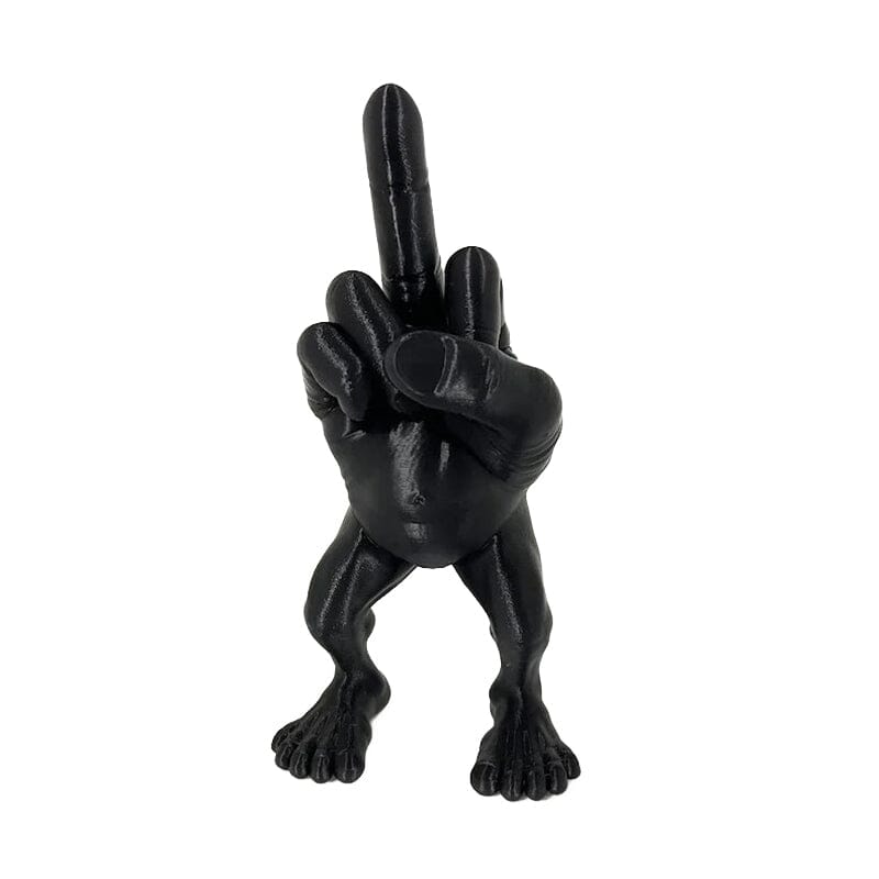 Middle Finger Figure with Legs