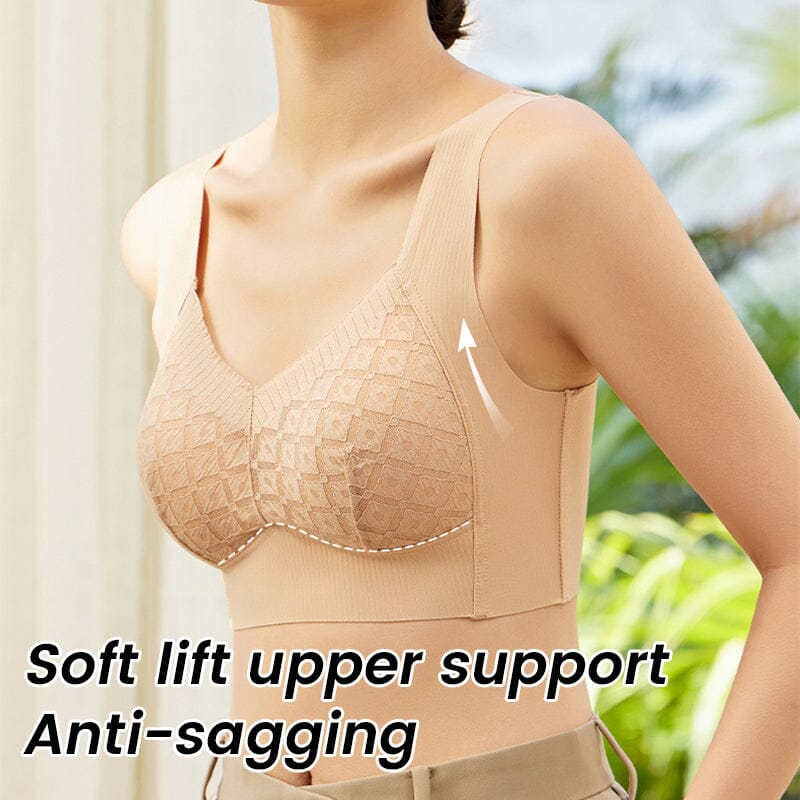 Non-steel Ring Back Bra