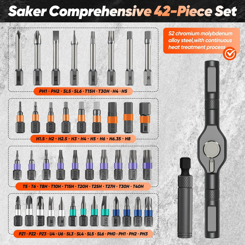 42 in 1 Magnetic Screwdriver Set