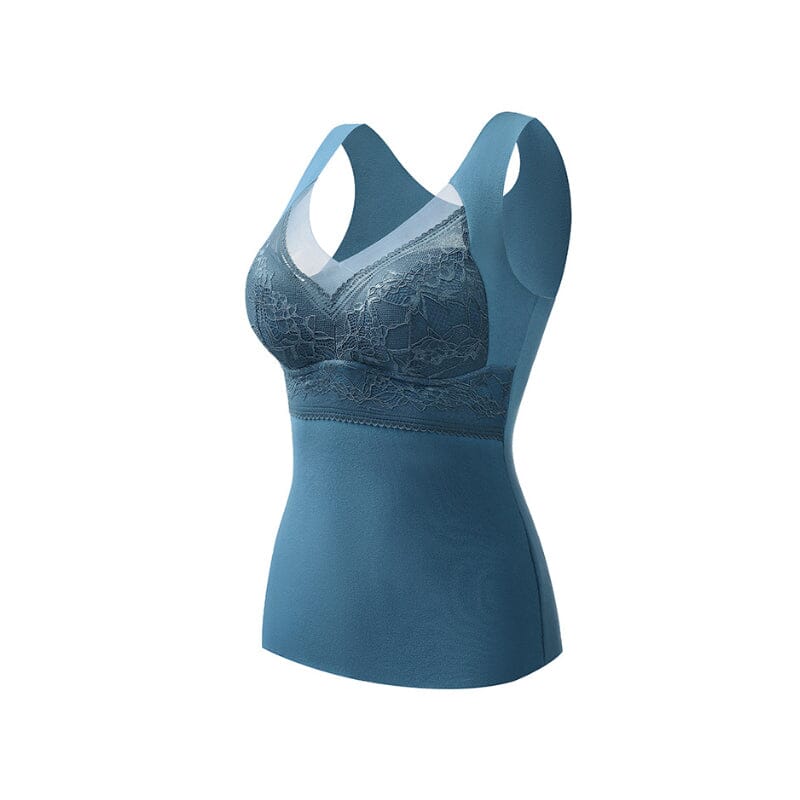 🔖2-in-1 Built-in Bra Thermal Underwear✅