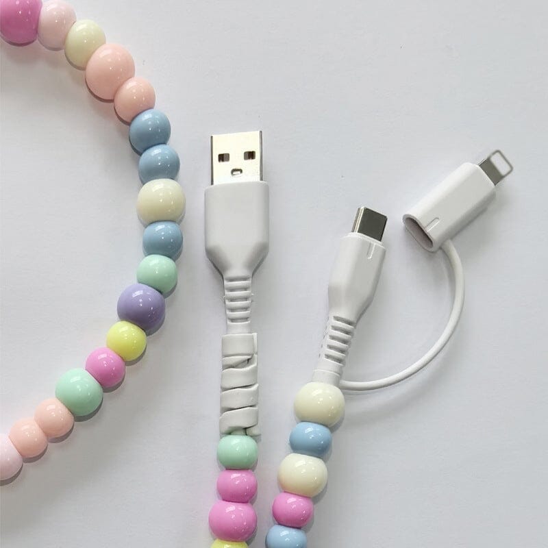 Creative Beaded 2-in-1 Data Cable