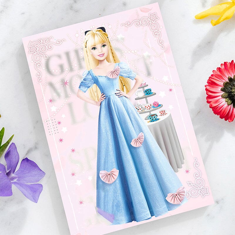 👗Magnetic Princess Dress Up Paper Doll👸