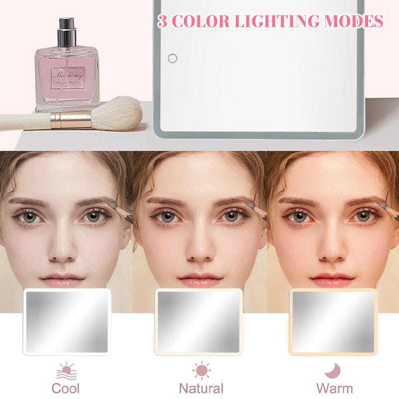 LED Light Portable Makeup Bag