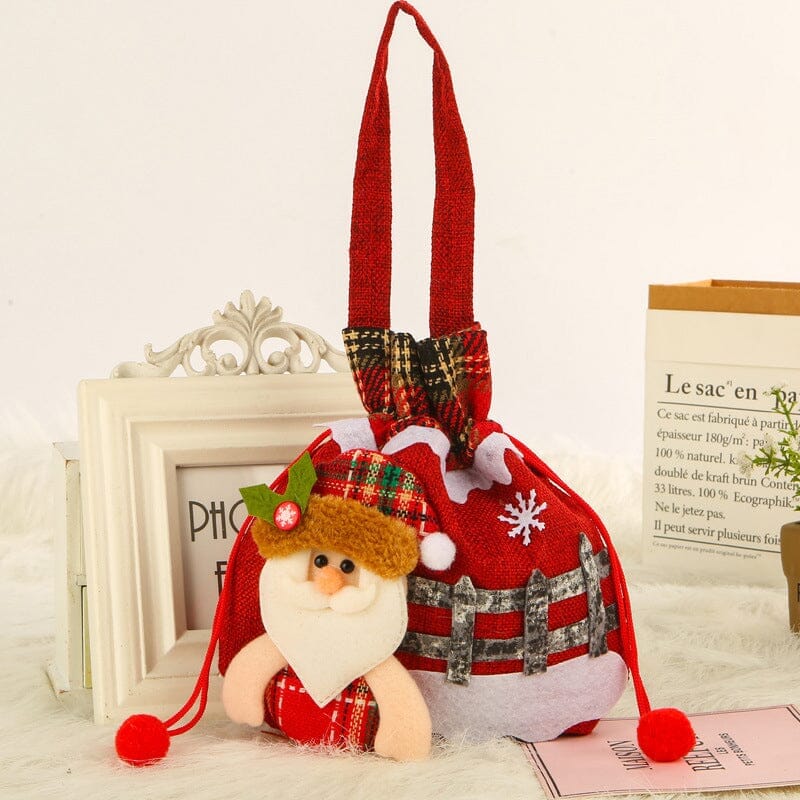 Christmas Gift Snowman Doll Bag