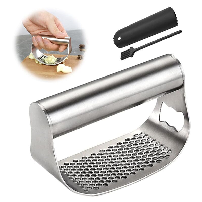 2024 New Stainless Steel Garlic Presser