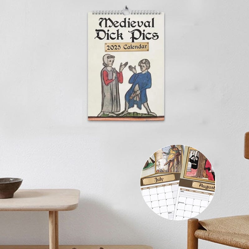 Medieval Humor 2025 Wall Calendar