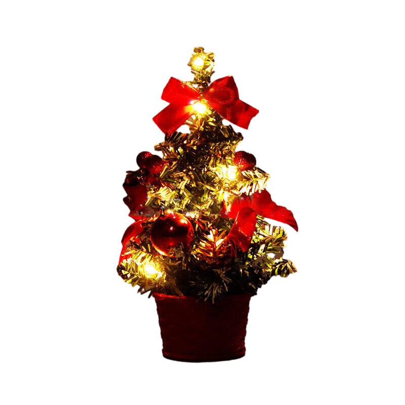 Mini Desktop Christmas Tree Decoration