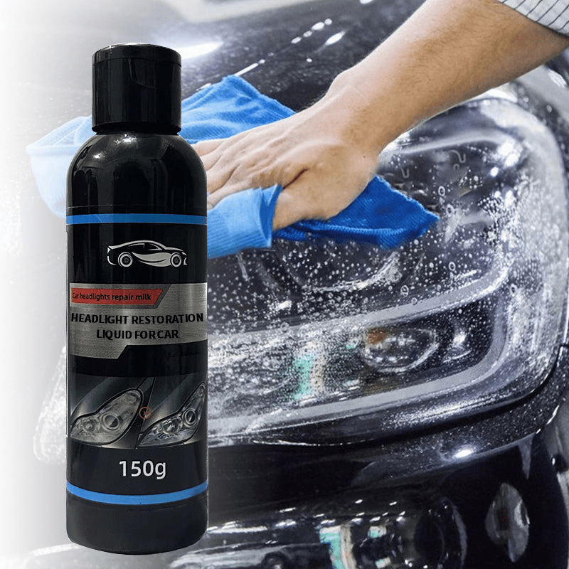 Car headlight repair fluid