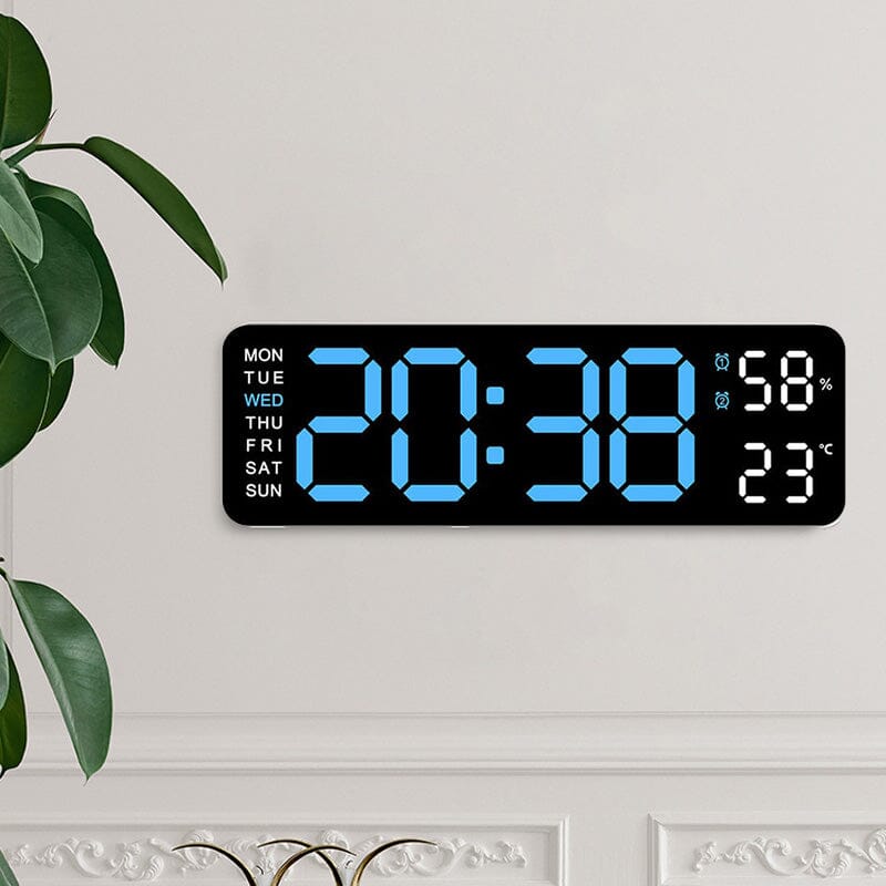 Upgraded Digital Wall Clock Large Display 9 inches