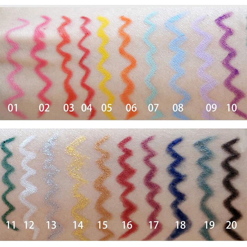 🔥20 PCS Colored Eyeliners Pencil Set