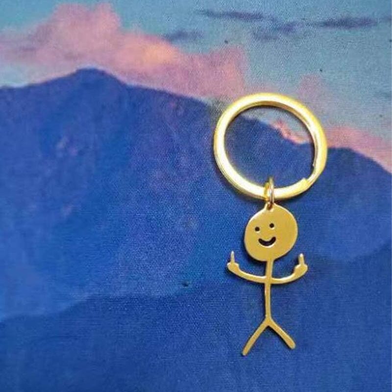 Funny Doodle Keychain