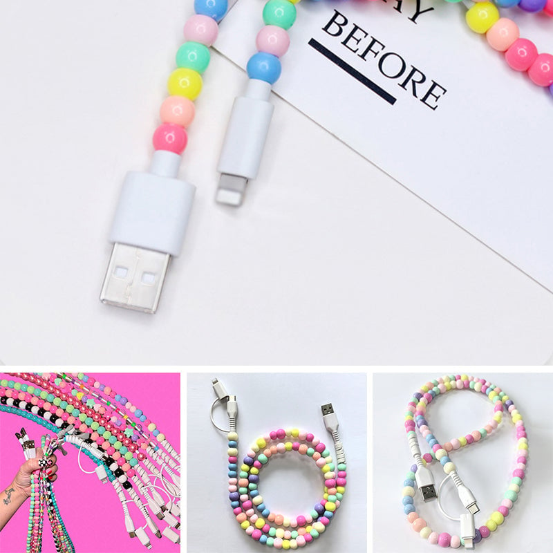 Creative Beaded 2-in-1 Data Cable