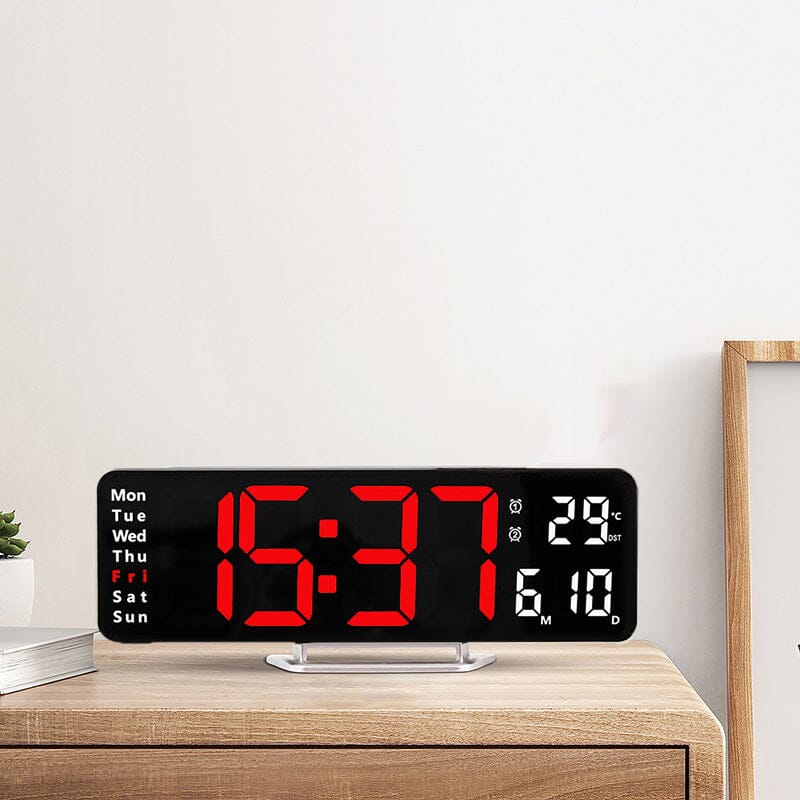 Upgraded Digital Wall Clock Large Display 9 inches