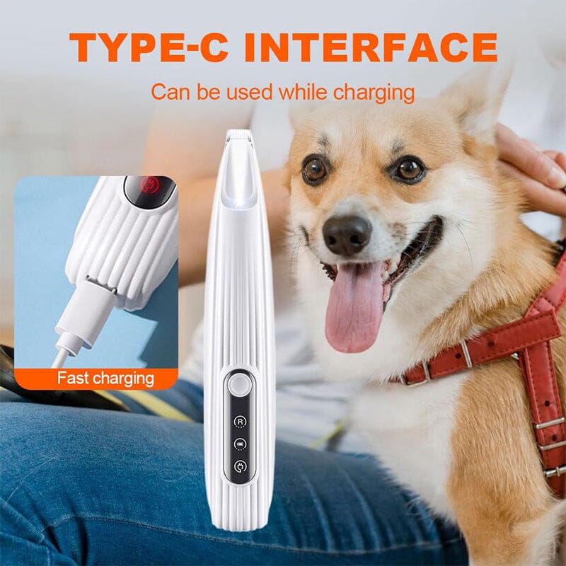 Pet Hair Trimmer With Led Light