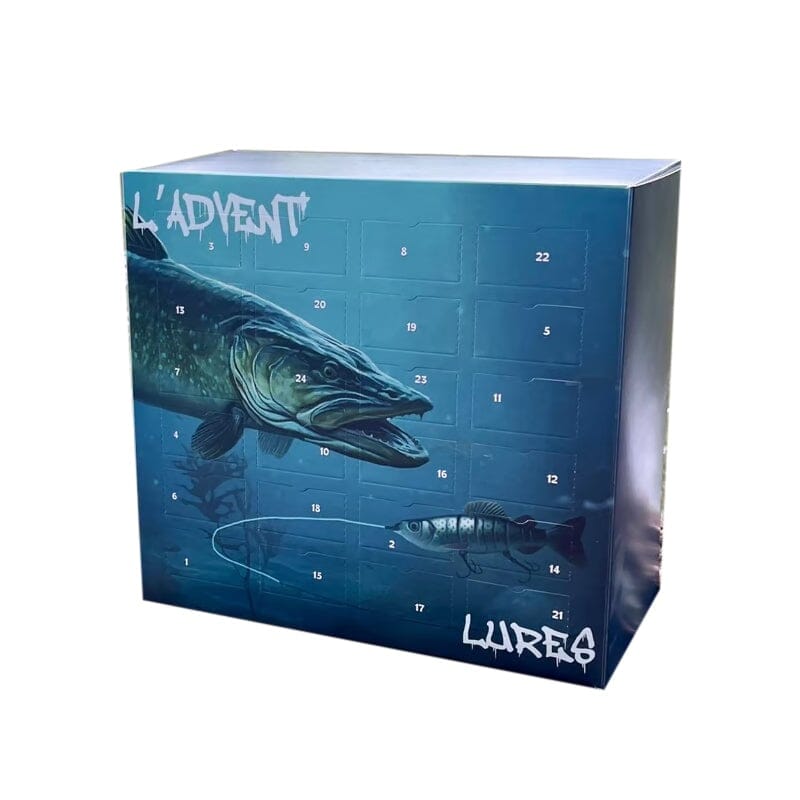 Presale>>24 Days Christmas Countdown Fish Tackle Set