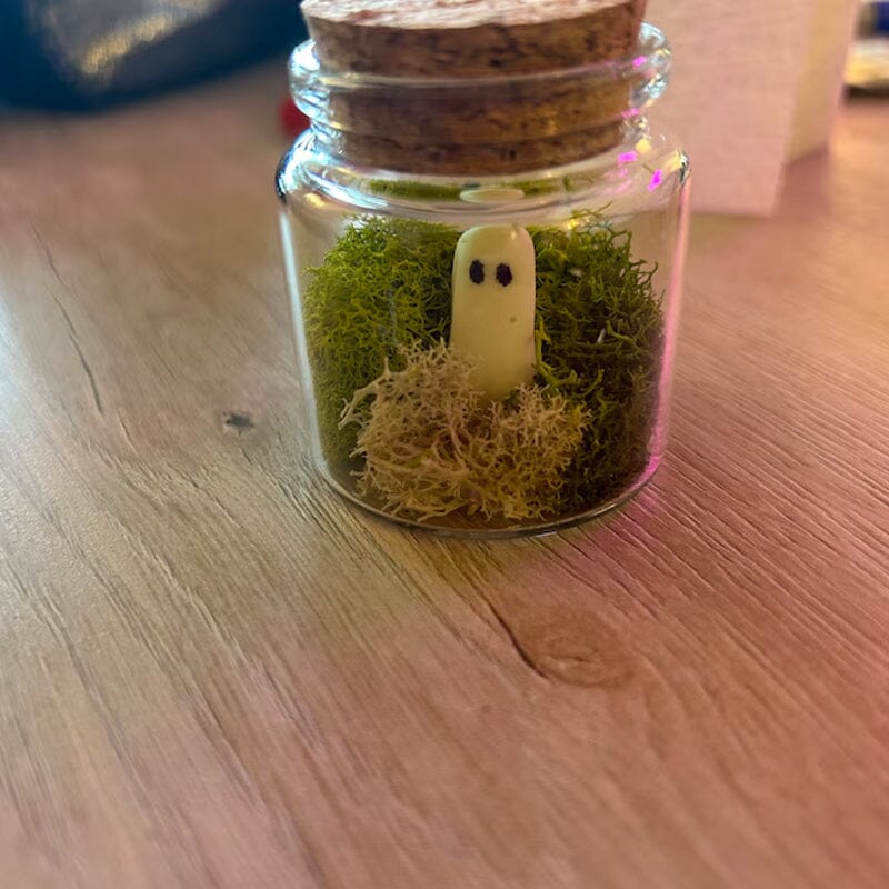 Mini Pet Ghosts in a Jar