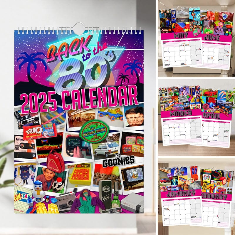 Back to the 80’s - 2025 Wall Calendar