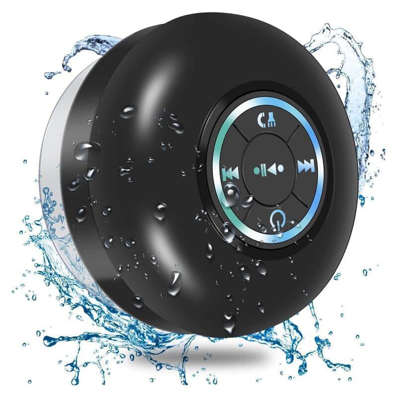 Mini Bluetooth Shower Speaker With Led Light