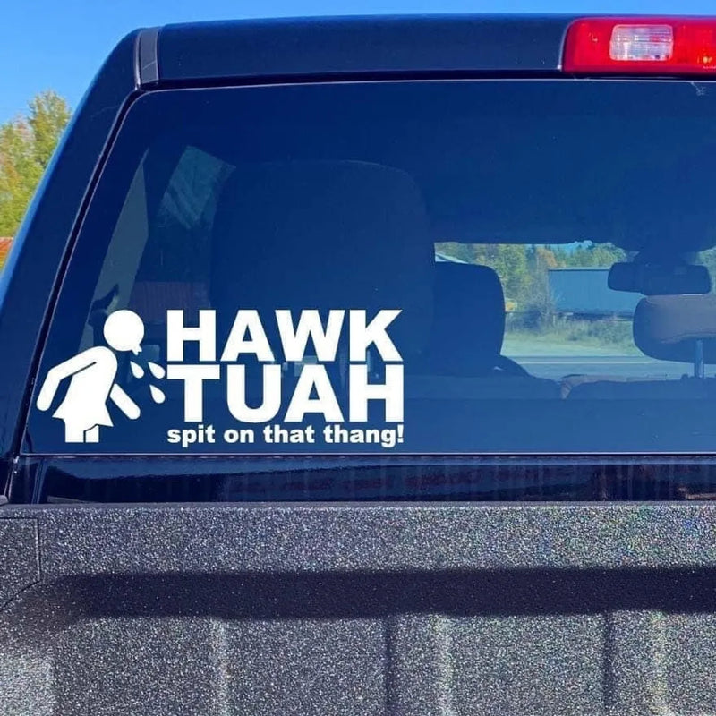 🤣Hawk Tuah Sticker | Spit on That Thang Car