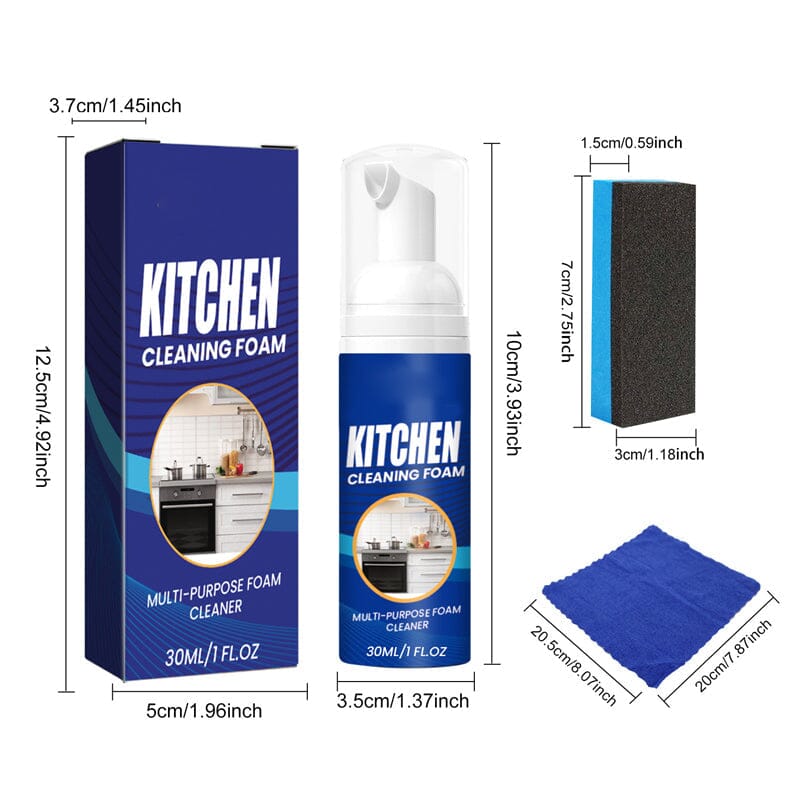 Heavy-Duty Kitchen Foaming Degreaser & Cleaner