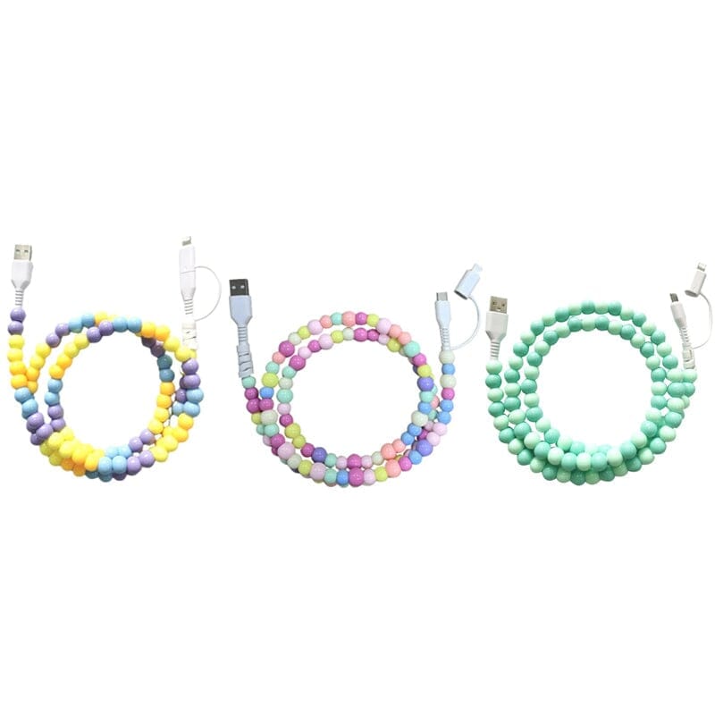 Creative Beaded 2-in-1 Data Cable