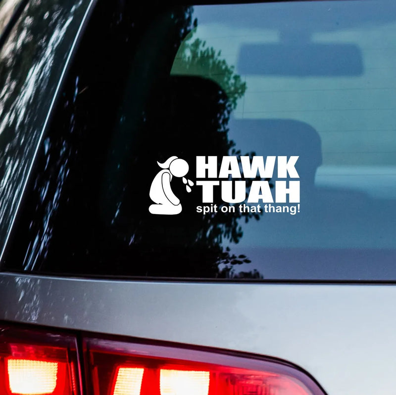 🤣Hawk Tuah Sticker | Spit on That Thang Car