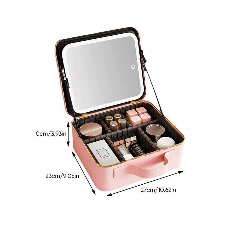 LED Light Portable Makeup Bag