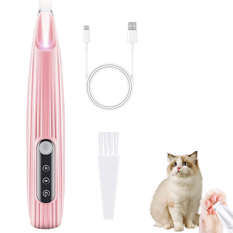 Pet Hair Trimmer With Led Light