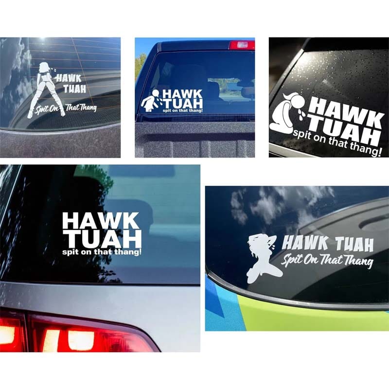 Hawk Tuah Spit On That Thang Sticker