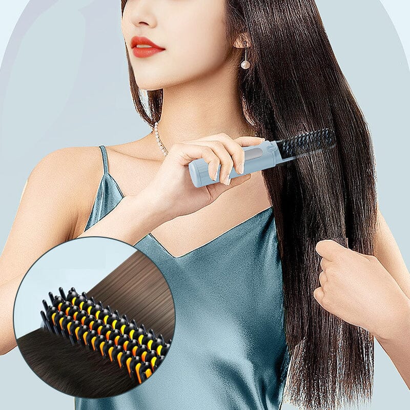 Wireless Charging Portable Hair Straightening Comb