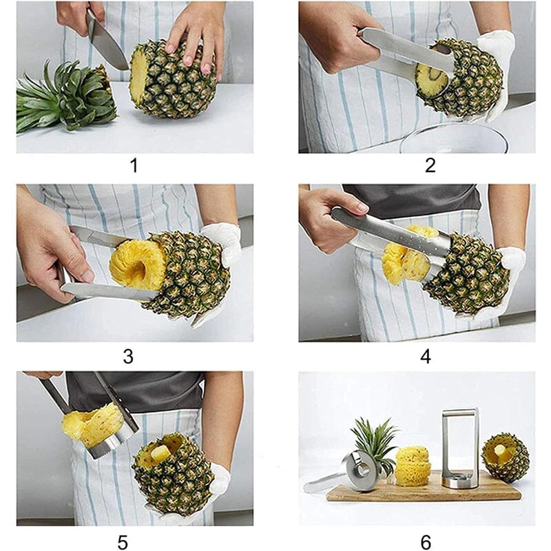 Food Grade Stainless Steel Pineapple Slicer