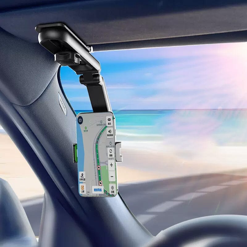 🚗Rotatable Multifunctional Sun Visor Cell Phone Holder