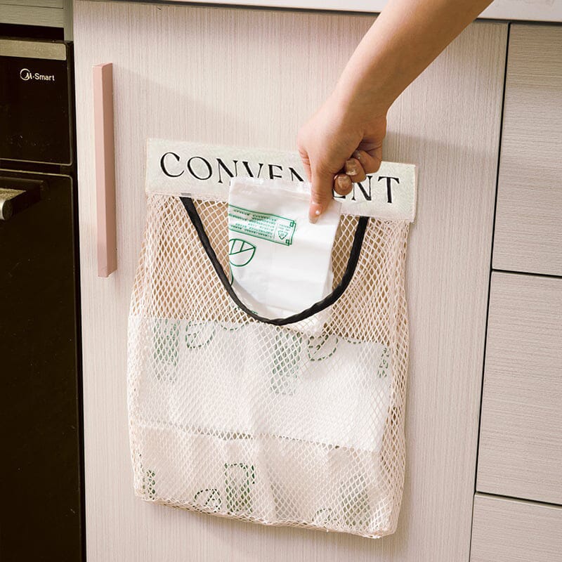 Multi-purpose Hanging Storage Mesh Bag (2 pcs)