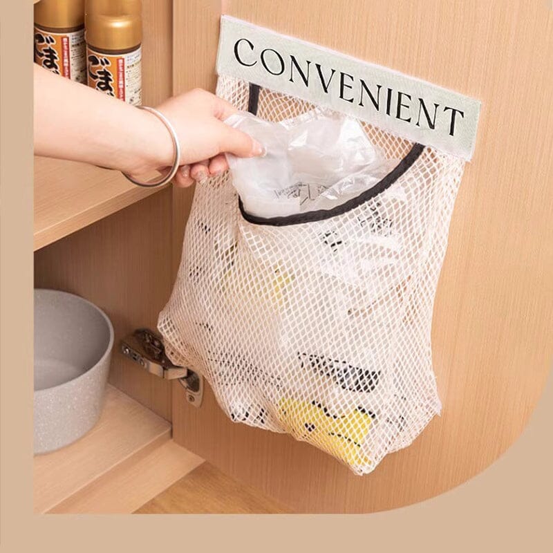 Multi-purpose Hanging Storage Mesh Bag (2 pcs)