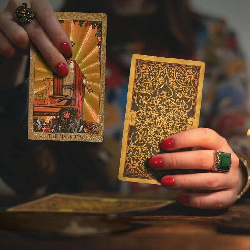 🔮Explore the Mystical World of Tarot Gold Foil Tarot🔮