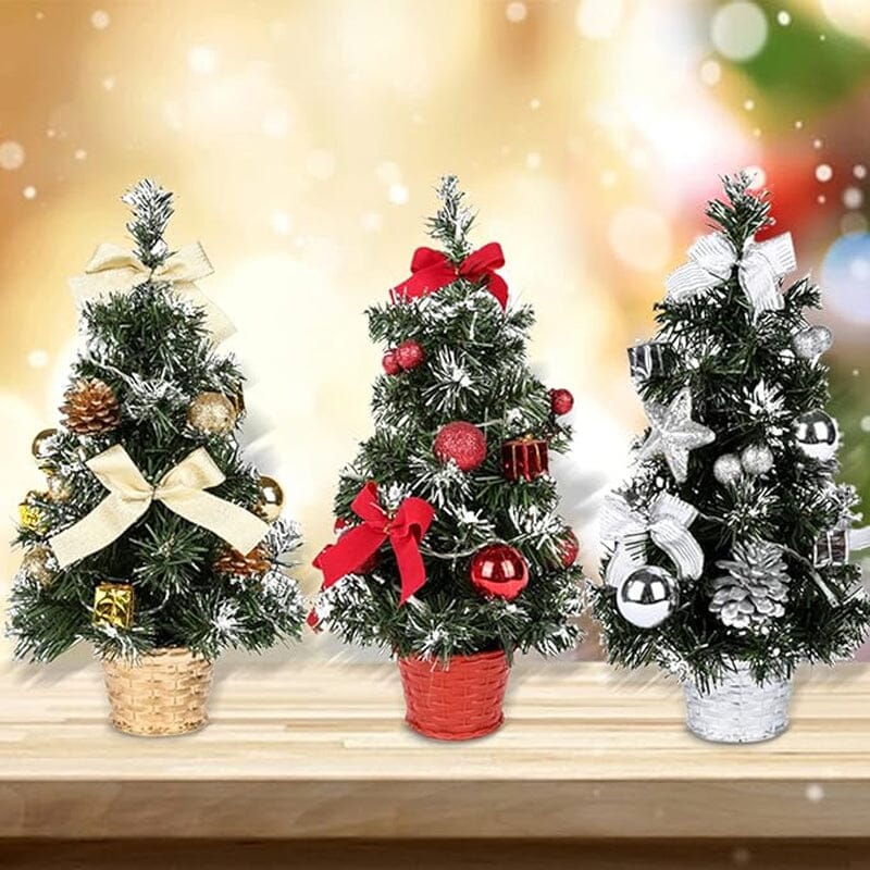 Mini Desktop Christmas Tree Decoration