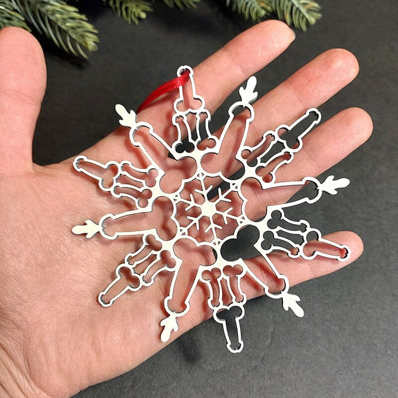 ❄Funny Snowflake Ornament❄