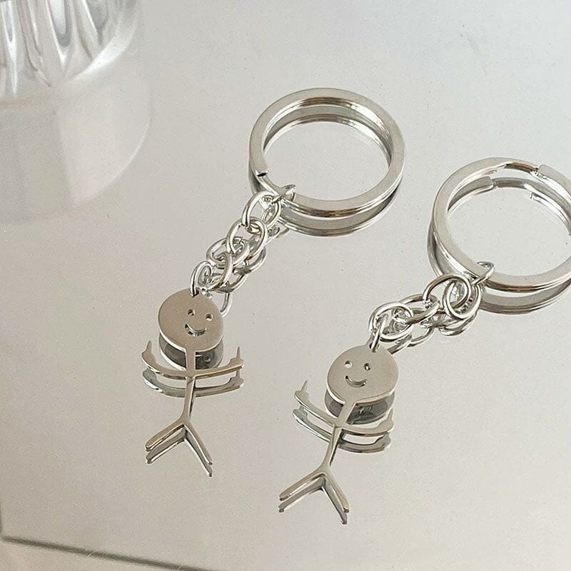 🤣Funny stick figure keychain🔑