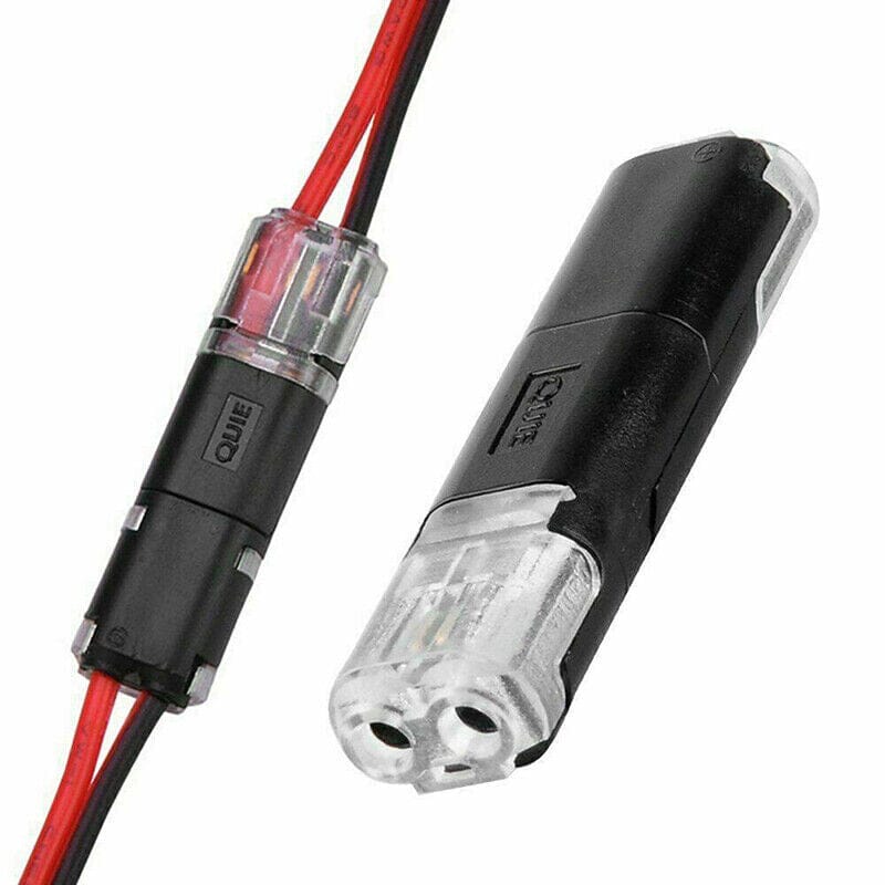 🎁Double-wire Push-in Connector with Locking Buckle