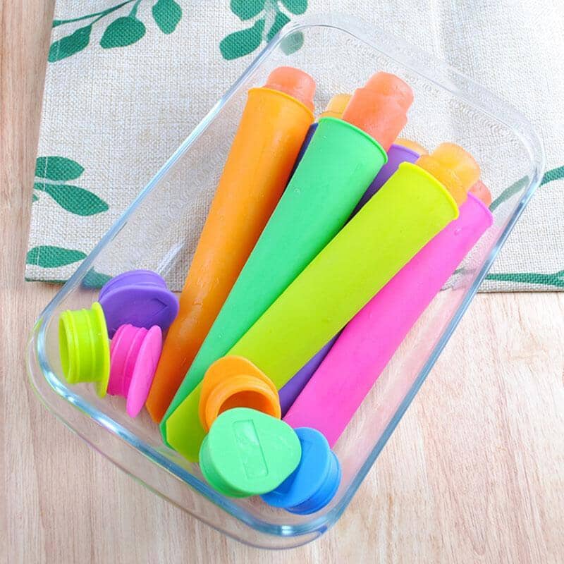 🌈✨Silicone Ice Pop Mold Set