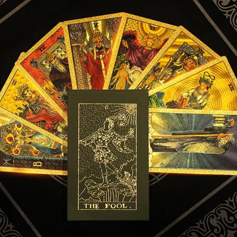 🔮Explore the Mystical World of Tarot Gold Foil Tarot🔮