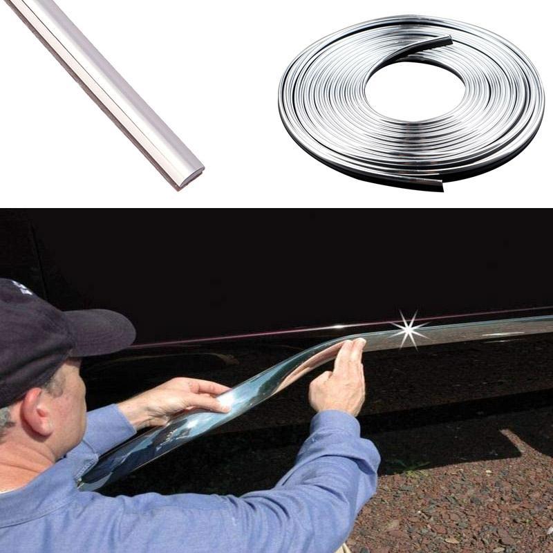 Chrome Moulding Trim Car Door Protector