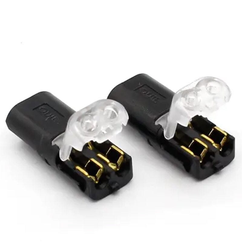 🎁Double-wire Push-in Connector with Locking Buckle