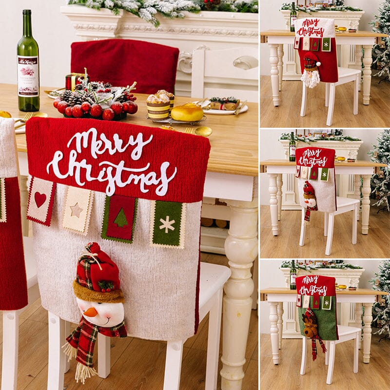 ⛄Christmas Decorative Dining Chair Covers🎅