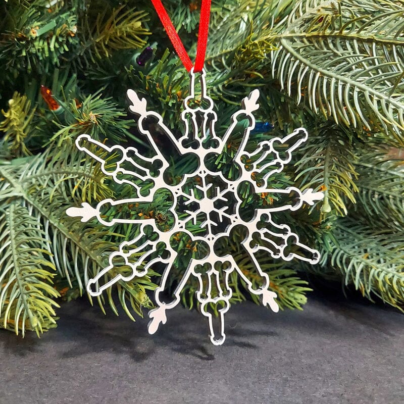 ❄Funny Snowflake Ornament❄