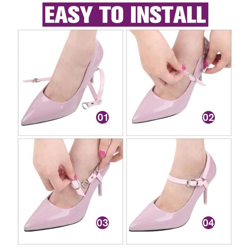 Instant Shoe Heel Straps