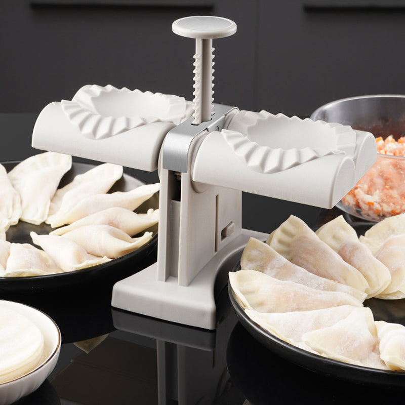 Household Double Head Automatic Dumpling Maker Mould