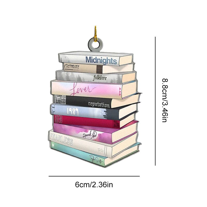 Taylor Albums as Books Ornament📕