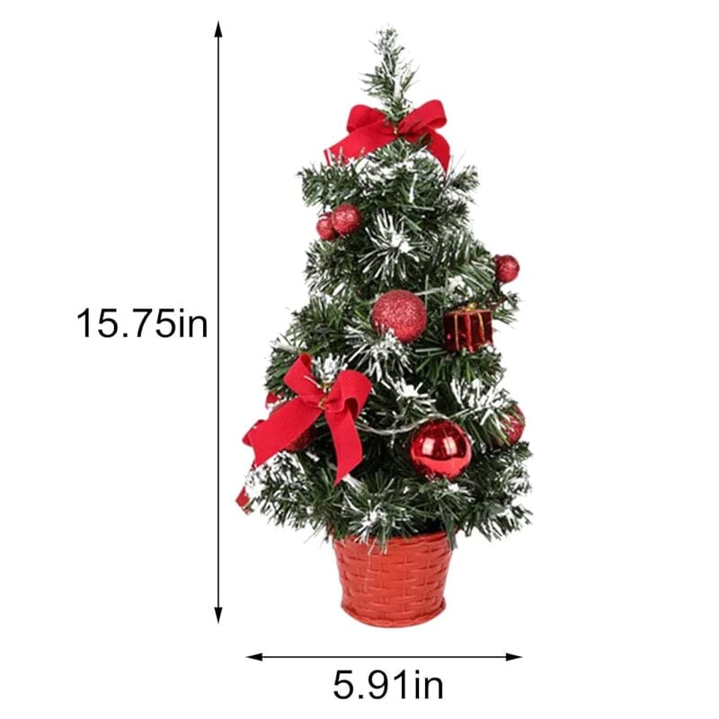 Mini Desktop Christmas Tree Decoration