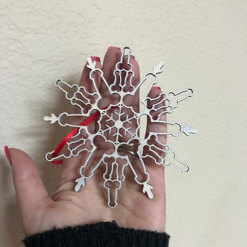 ❄Funny Snowflake Ornament❄